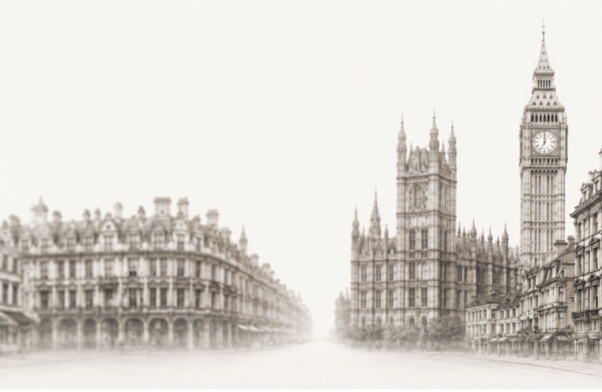 Central London skyline